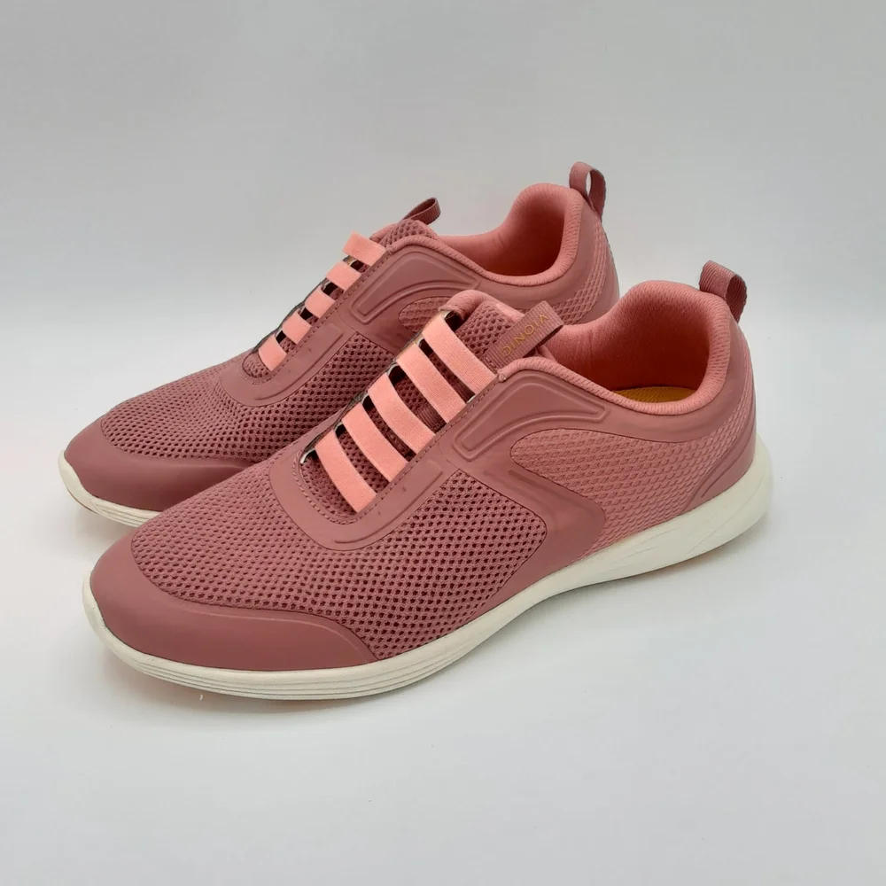 Vionic Reign Women’s Slip-On Athletic Sneakers in Dusty Cedar.